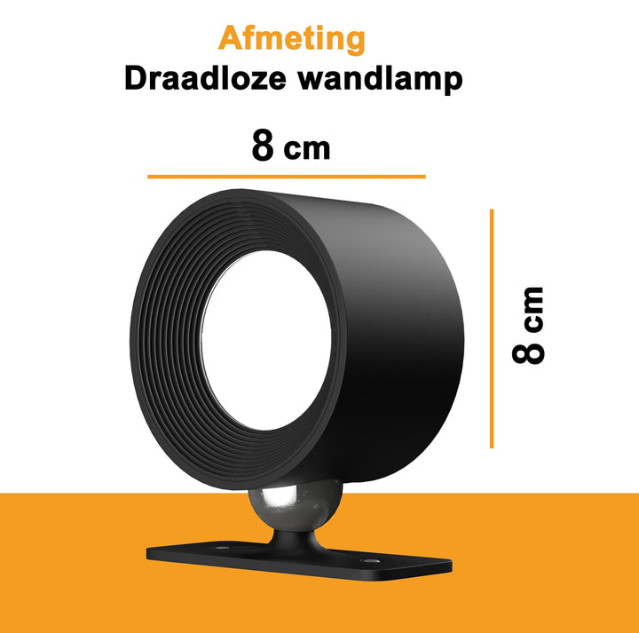 Luminize Wandlamp Rond Dimbaar 3W 330lm 2700K-5700K