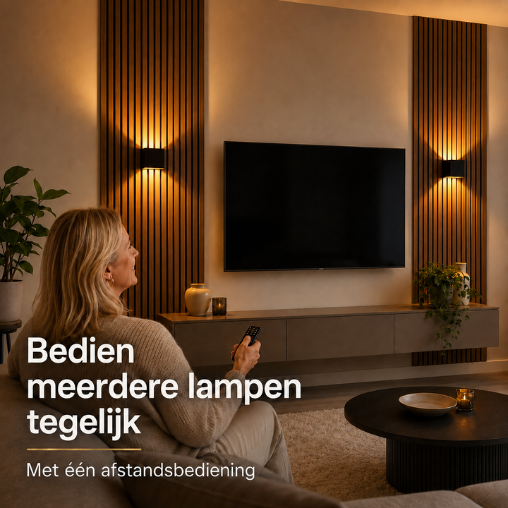 Luminize Wandlamp Kubus Dimbaar Oplaadbaar 3W 330lm 2700K