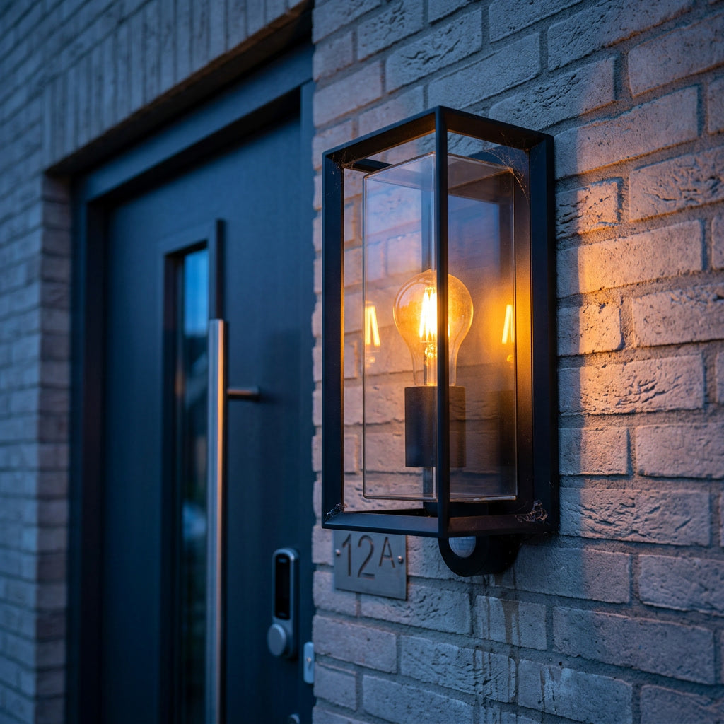 Luminize Buitenlamp Open Frame IP44 15W E27 Zwart