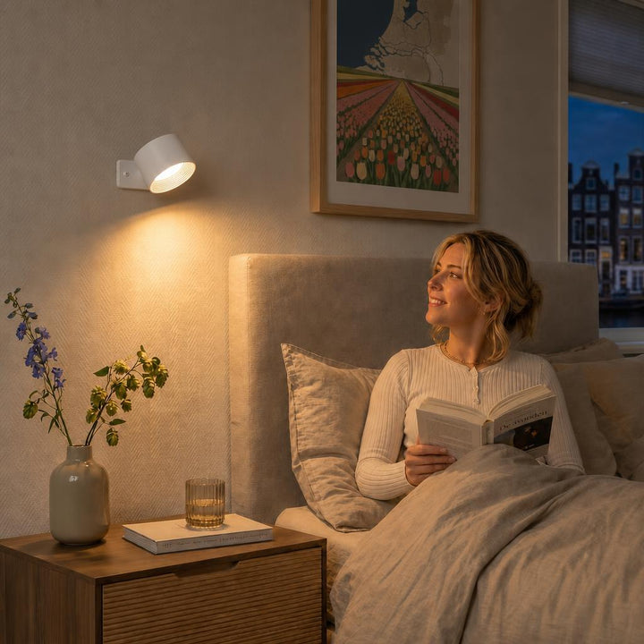 Luminize Wandlamp Rond Oplaadbaar 3W 330lm 2700K-5700K