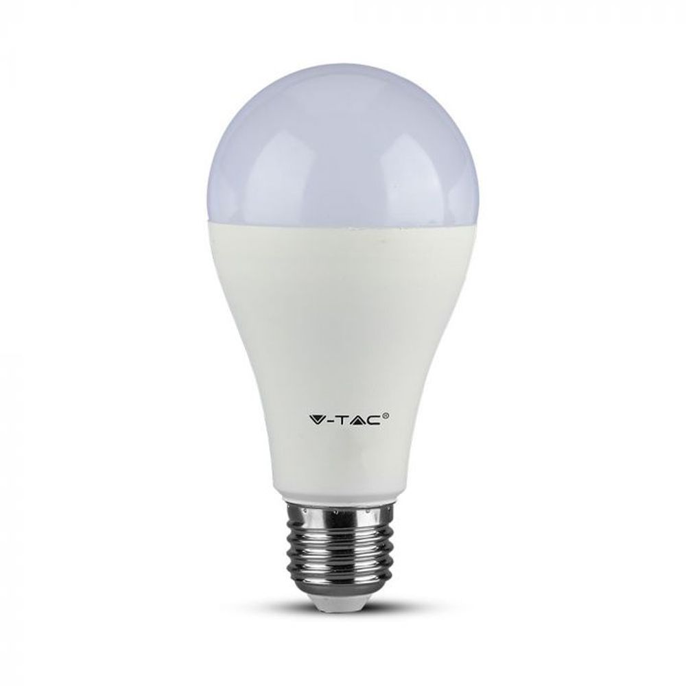 V-TAC LED Lamp E27 IP20 15W 1250lm 3000K A65