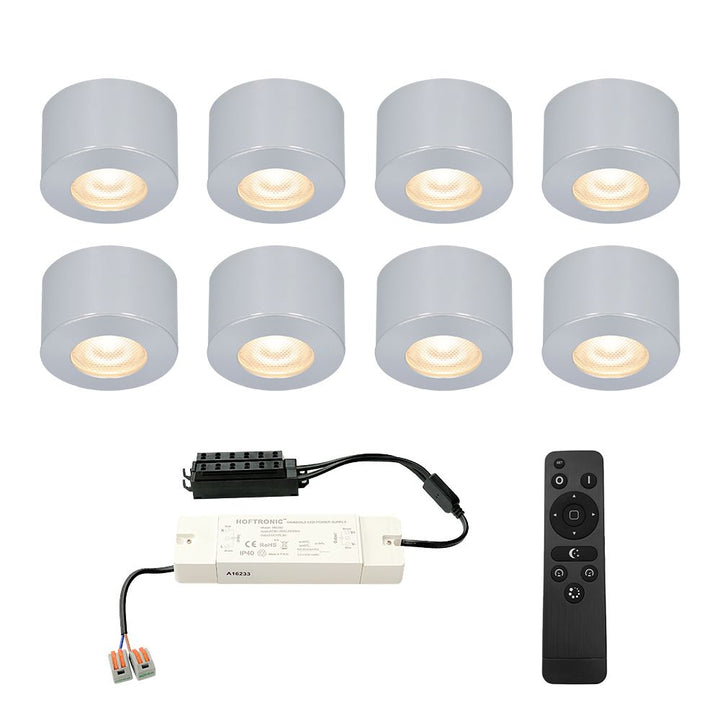 Hoftronic Navarra Mini LED Opbouwspot Dimbaar IP44 3W 200lm 2700K 12V