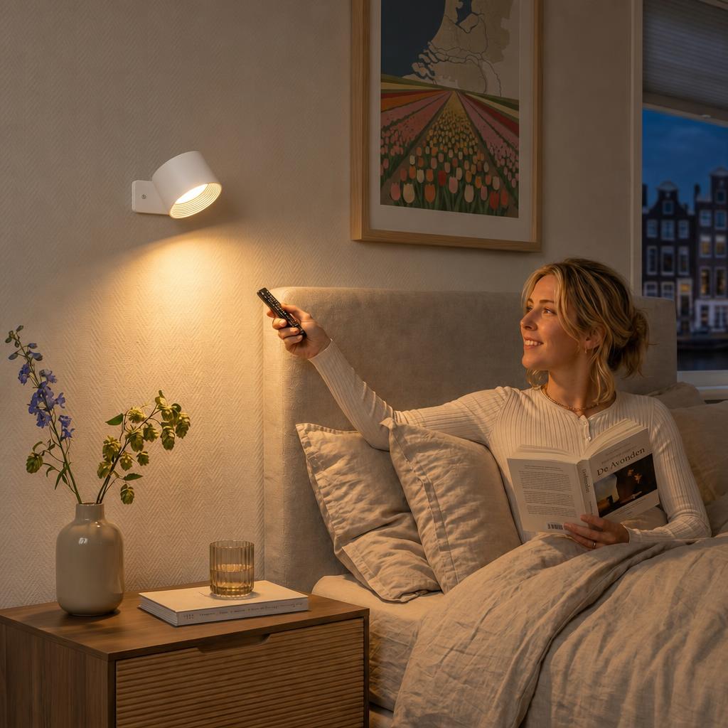 Luminize Wandlamp Rond Oplaadbaar 3W 330lm 2700K-5700K