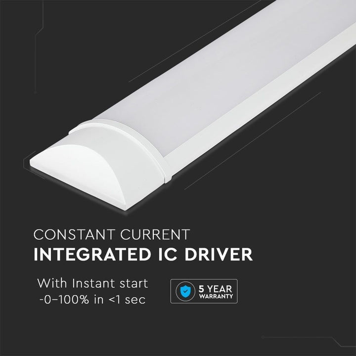 Hoftronic LED Batten IP20 40W 4800lm 4000K 120cm