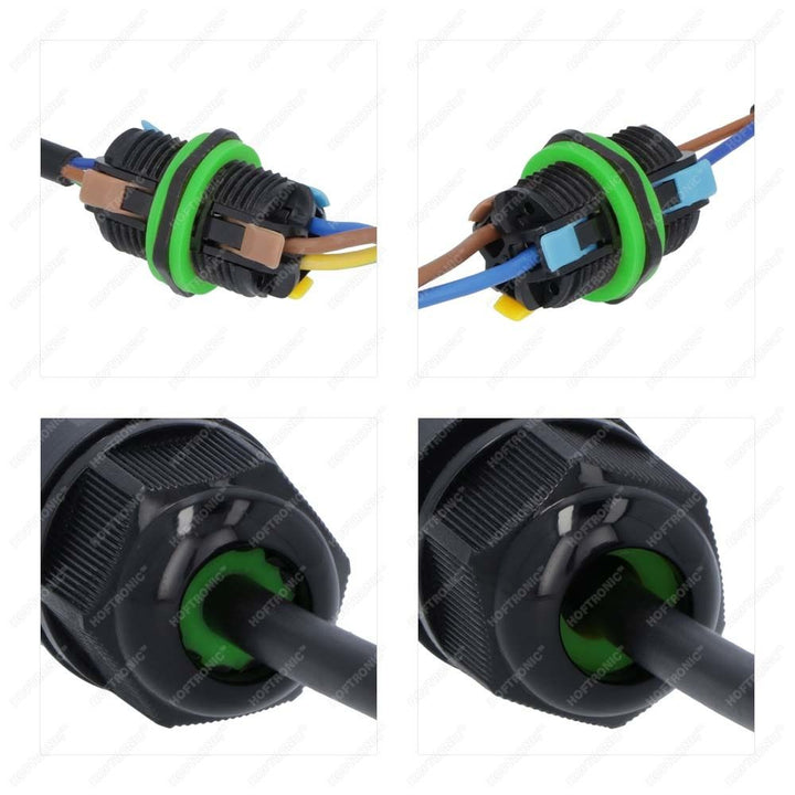 Hoftronic Kabelverbinder IP68 Waterdicht 4-12mm Set van 5