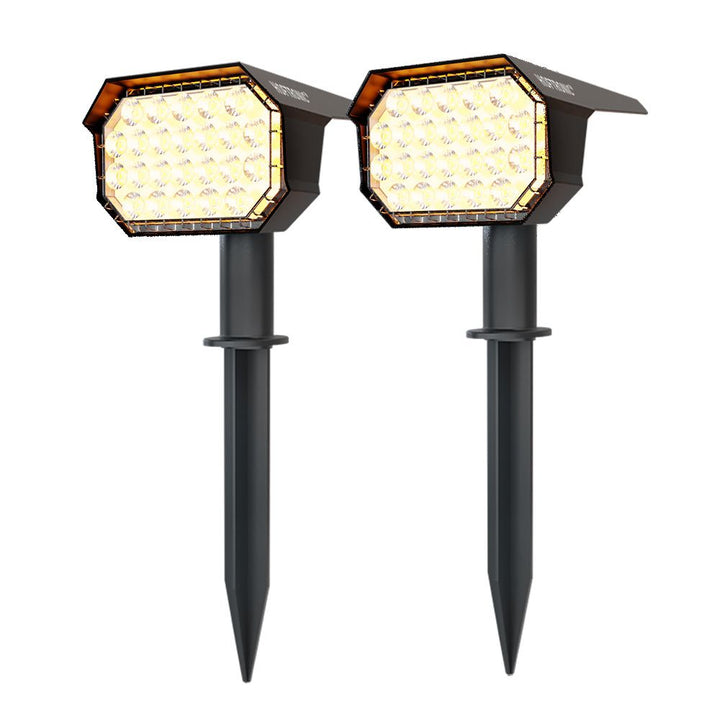 Hoftronic Kate Solar LED Prikspot Kantelbaar IP65 0.8W 100lm 3000K 2-Pack