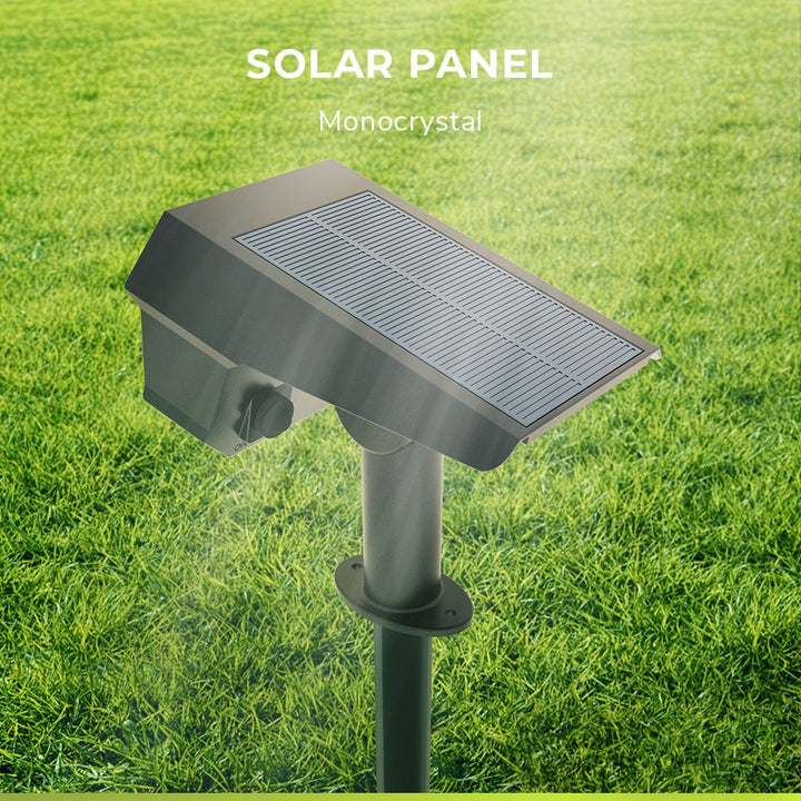 Hoftronic Kate Solar LED Prikspot Kantelbaar IP65 0.8W 100lm 3000K 2-Pack