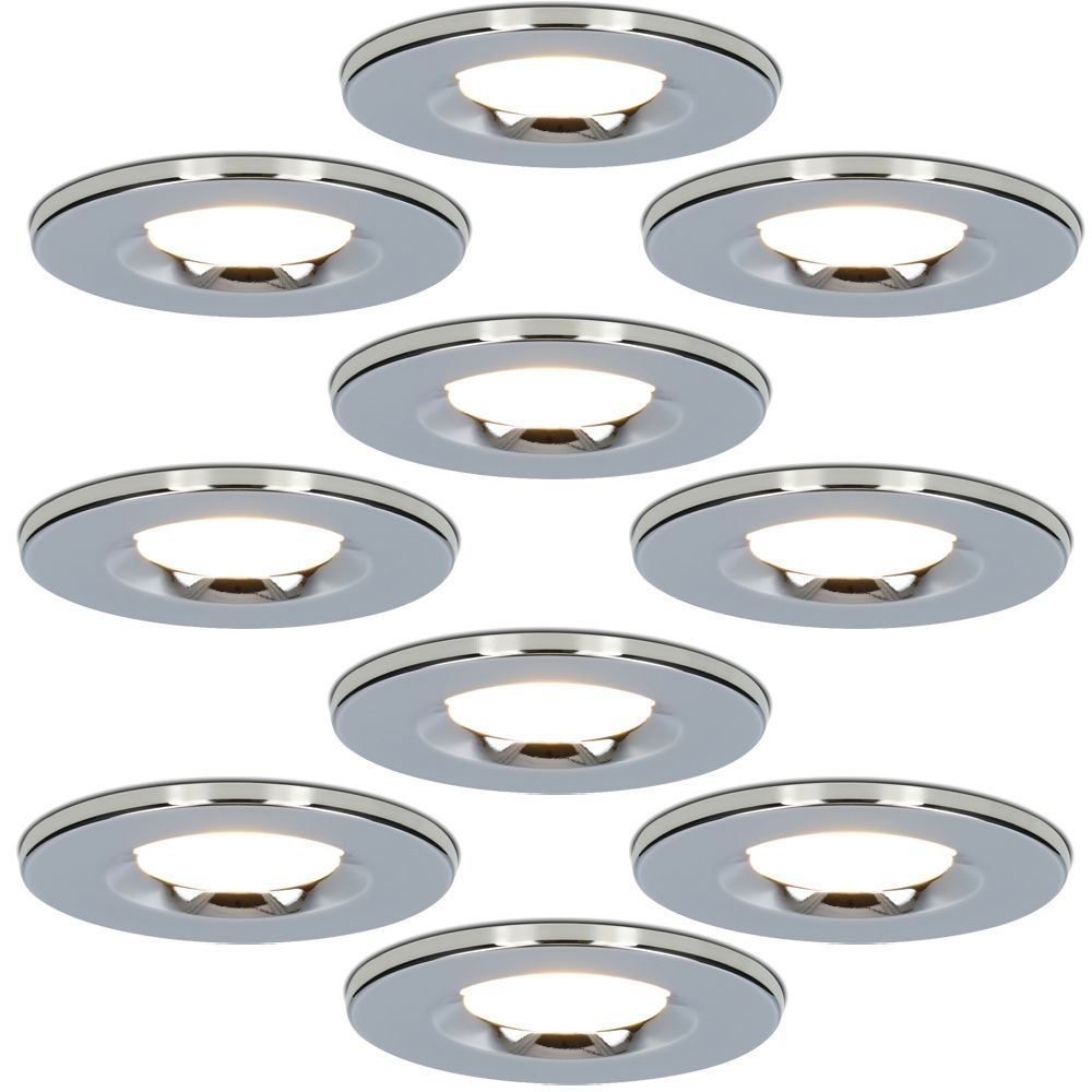 Hoftronic Venezia LED Inbouwspot IP65 6W 650lm 2700K 10-Pack