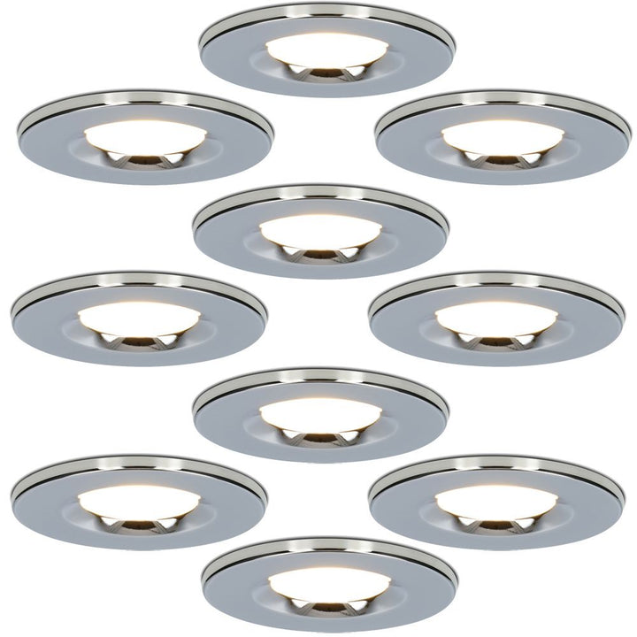 Hoftronic Venezia LED Inbouwspot IP65 6W 650lm 2700K 10-Pack