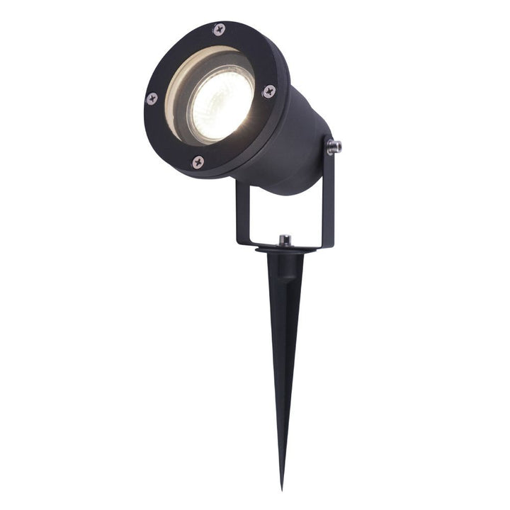 V-TAC LED Prikspot Kantelbaar IP65 GU10 Zwart