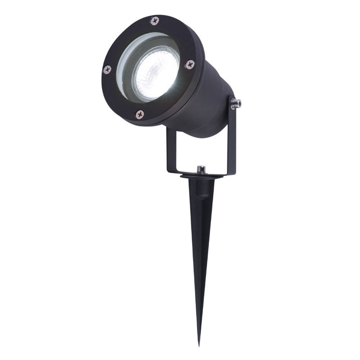 V-TAC LED Prikspot Kantelbaar IP65 4W 345lm GU10 Zwart