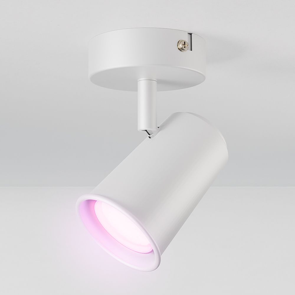 Hoftronic Smart Riga Smart LED Plafondspot Kantelbaar IP20 5.5W 400lm RGBWW GU10