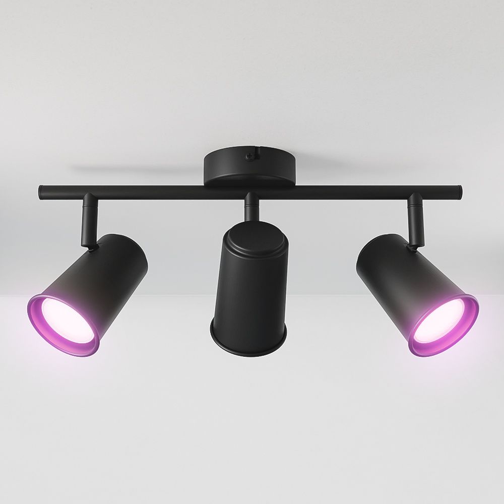 Hoftronic Smart Riga Smart LED Plafondspot Kantelbaar IP20 16.5W 1200lm RGBWW GU10
