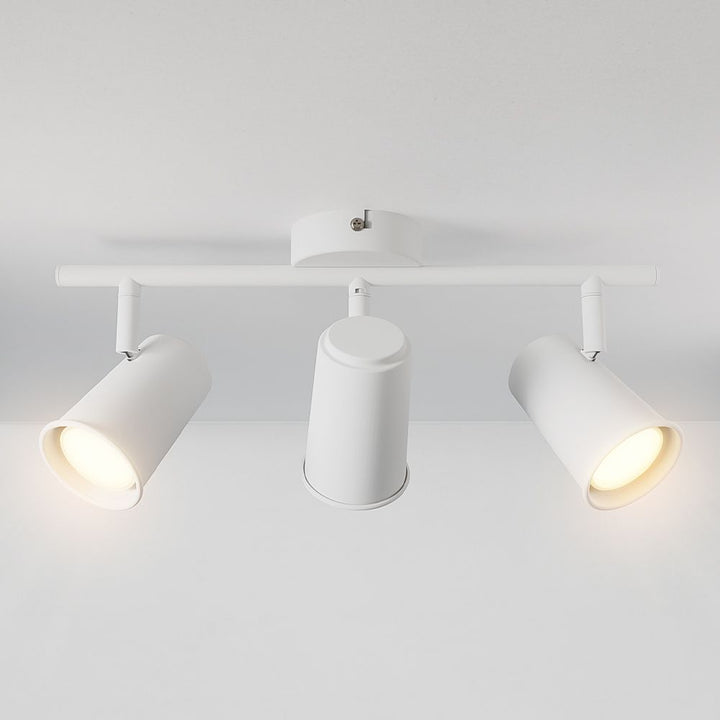 Hoftronic Riga LED Plafondspot Kantelbaar IP20 12W 1035lm 2700K GU10 Wit