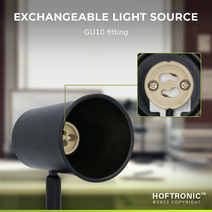 Hoftronic Riga LED Tafellamp Kantelbaar IP20 4W 345lm GU10
