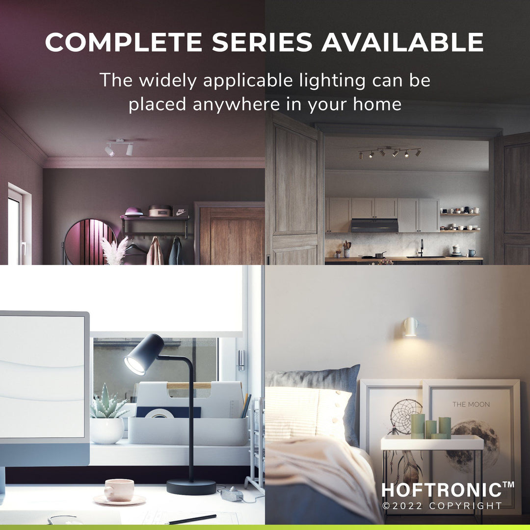 Hoftronic Riga LED Tafellamp Kantelbaar IP20 4W 345lm GU10