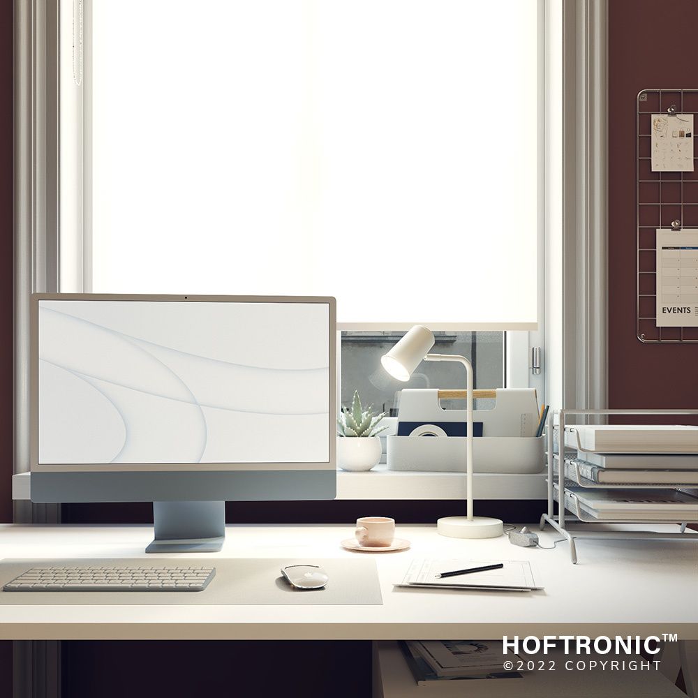 Hoftronic Riga LED Tafellamp Kantelbaar IP20 4W 345lm 4000K GU10 Wit