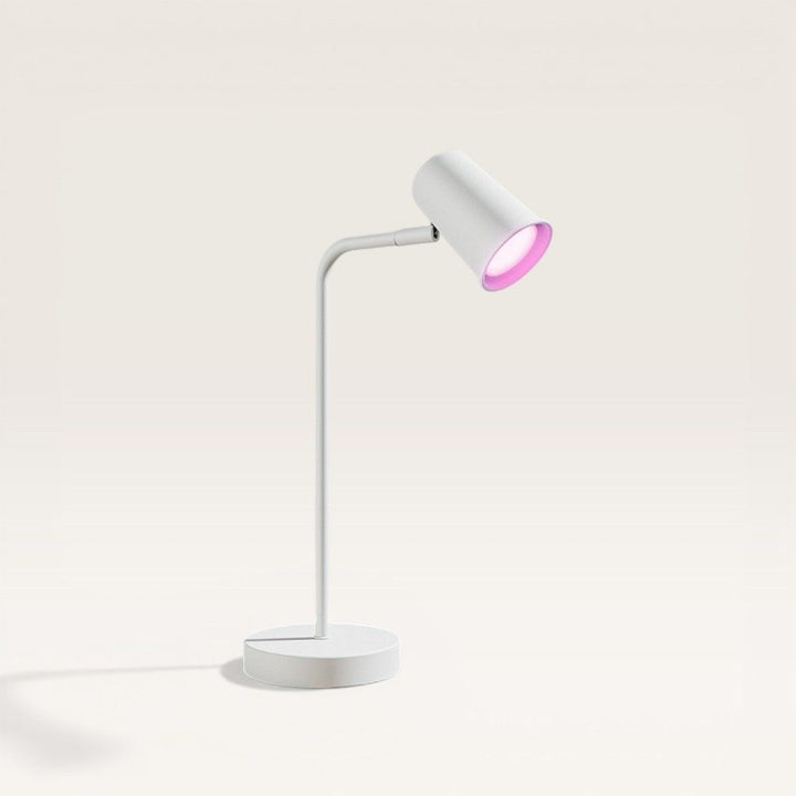 Hoftronic Smart Riga Smart LED Tafellamp Kantelbaar IP20 5.5W 345lm RGBWW GU10 Wit