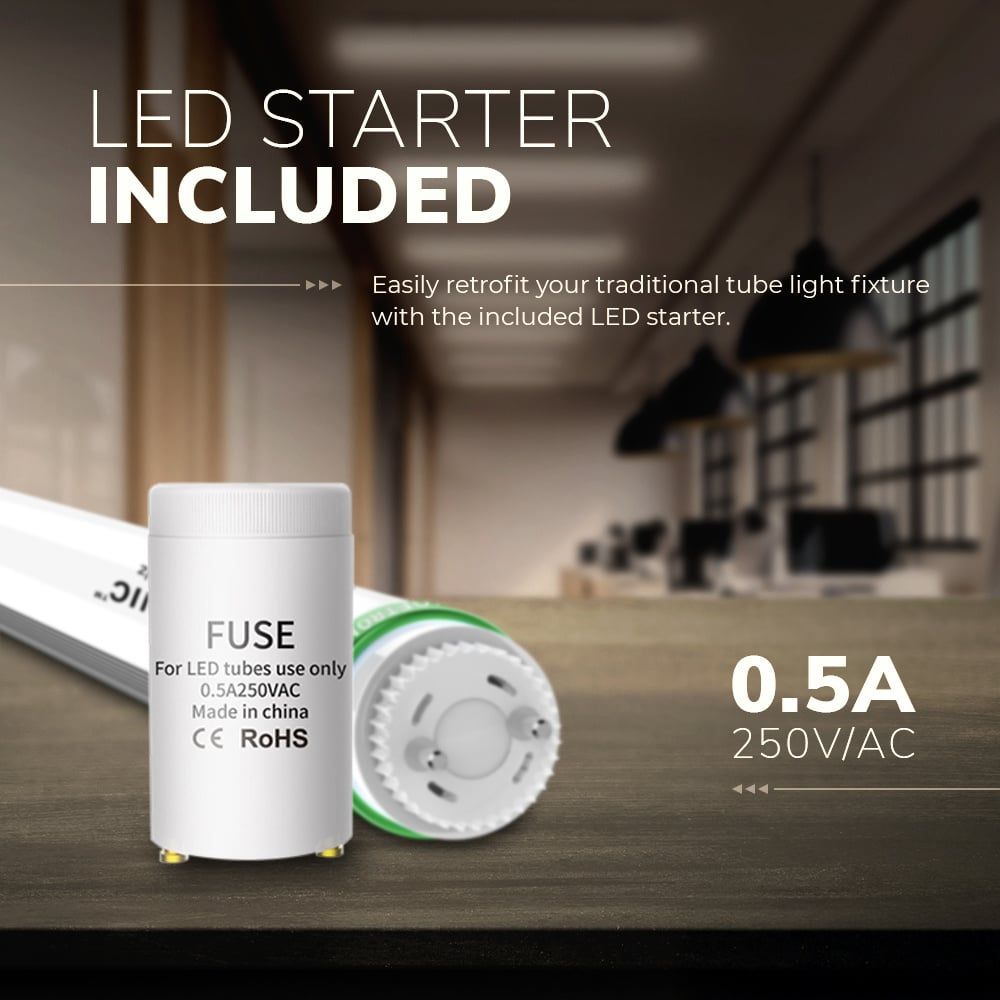 Intoled LED Buis T8 IP20 18W 2880lm 4000K G13 120 cm