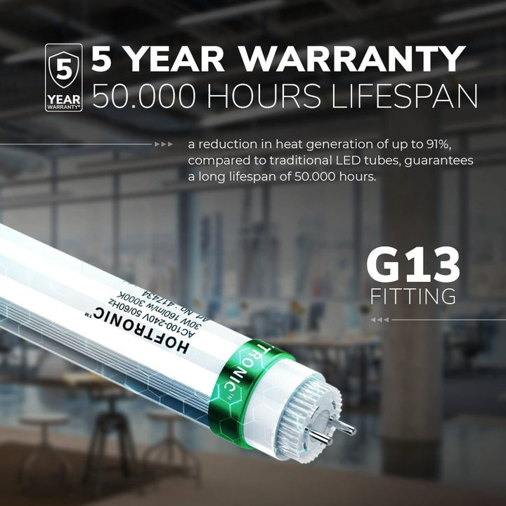 Intoled LED Buis T8 IP20 18W 2880lm 4000K G13 120 cm