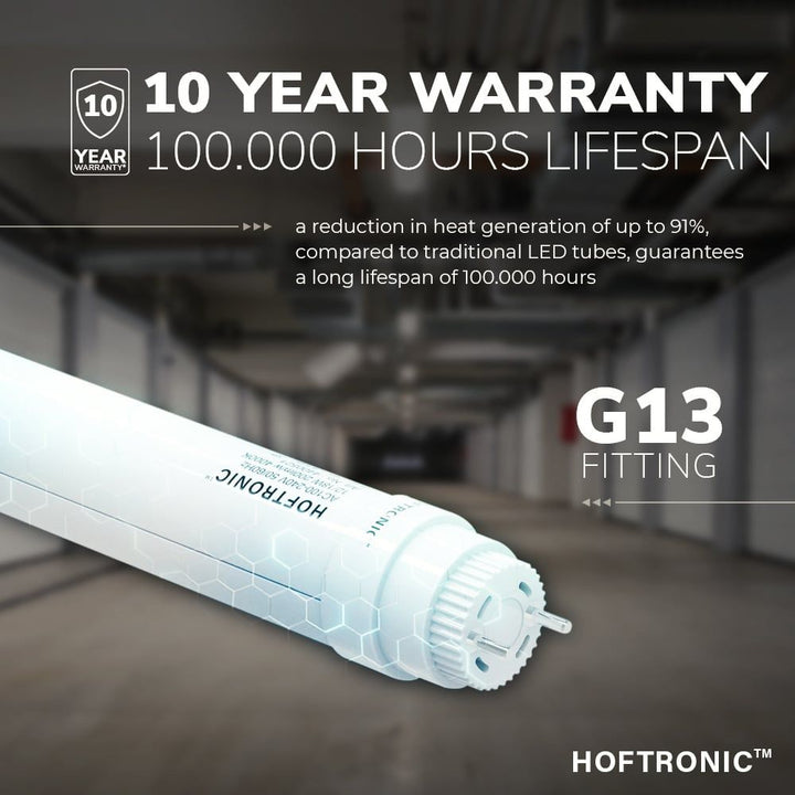 Intoled LED TL Buis 120 cm IP20 15W 3000lm 6000K T8 G13