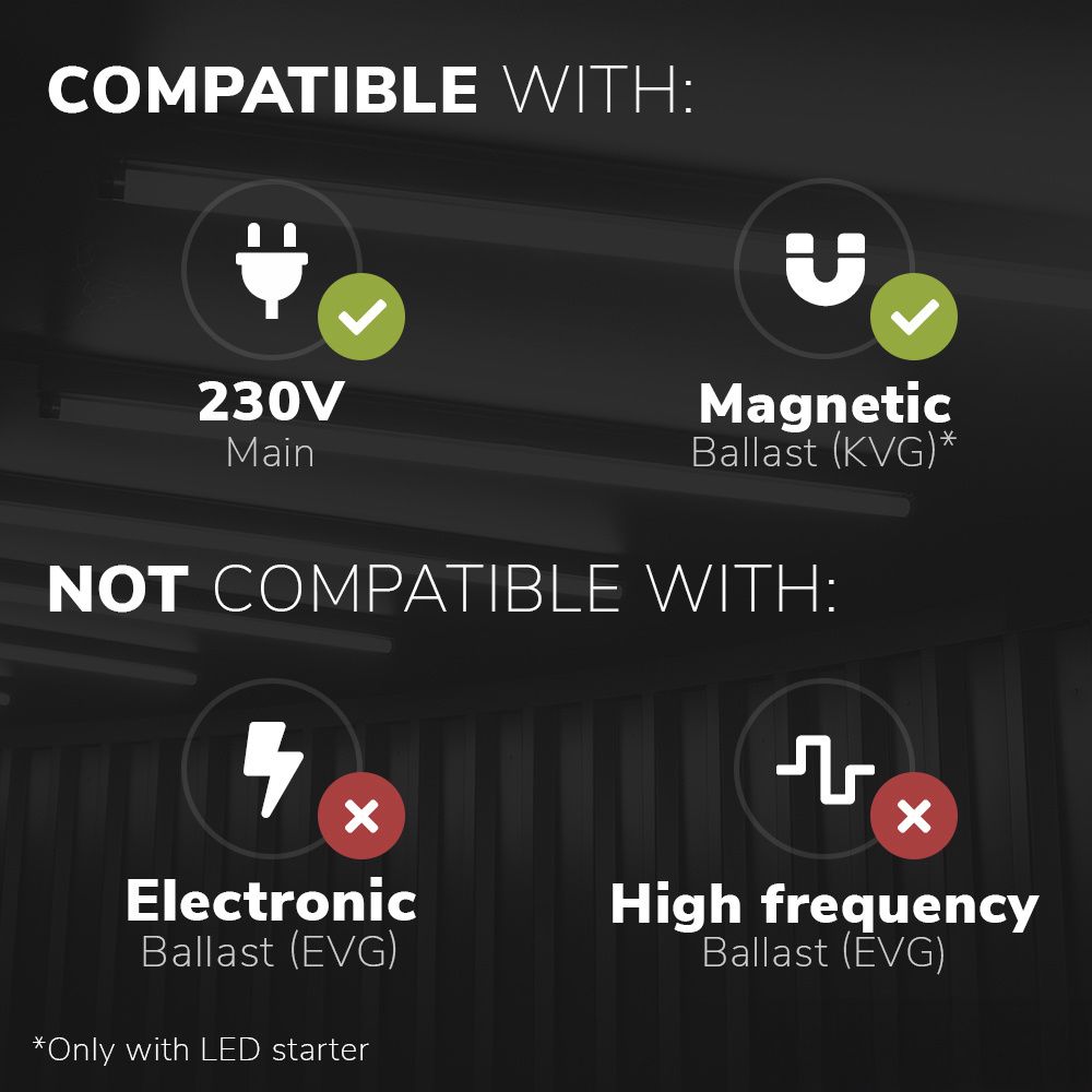 Intoled LED TL Buis IP20 24W 4800lm 4000K T8 G13 150cm