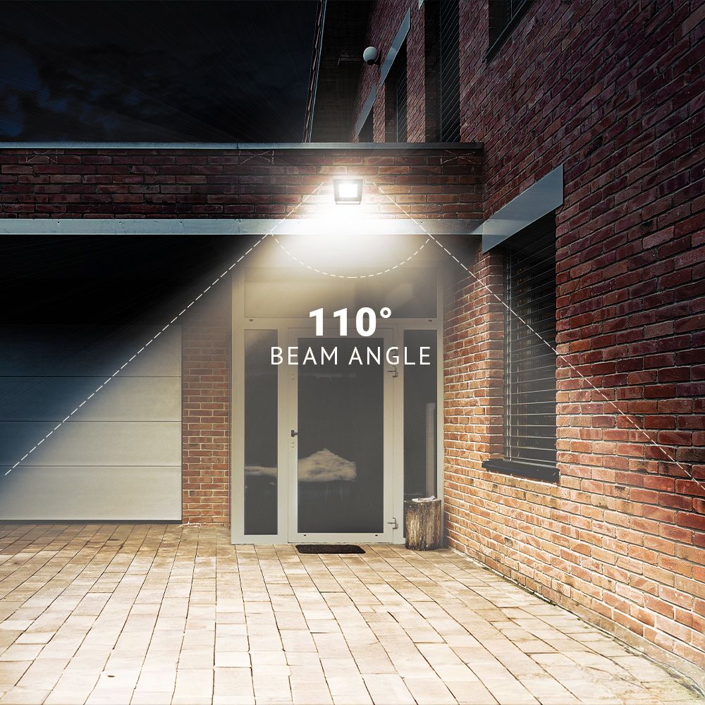 Hoftronic Lumos LED Breedstraler Kantelbaar IP65 10W 850lm 4000K
