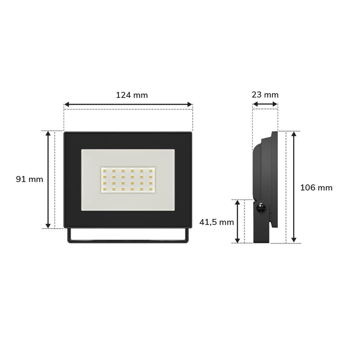 Hoftronic Lumos LED Breedstraler Kantelbaar IP65 1770lm