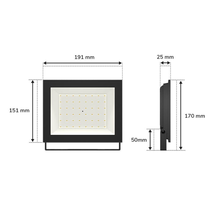 Hoftronic Lumos LED Breedstraler Kantelbaar IP65 4770lm