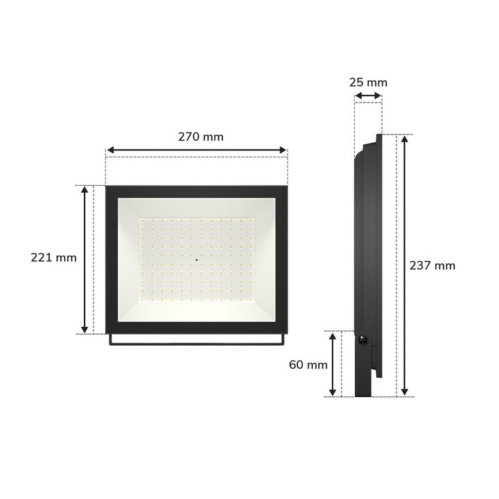 Hoftronic Lumos LED Breedstraler Kantelbaar IP65