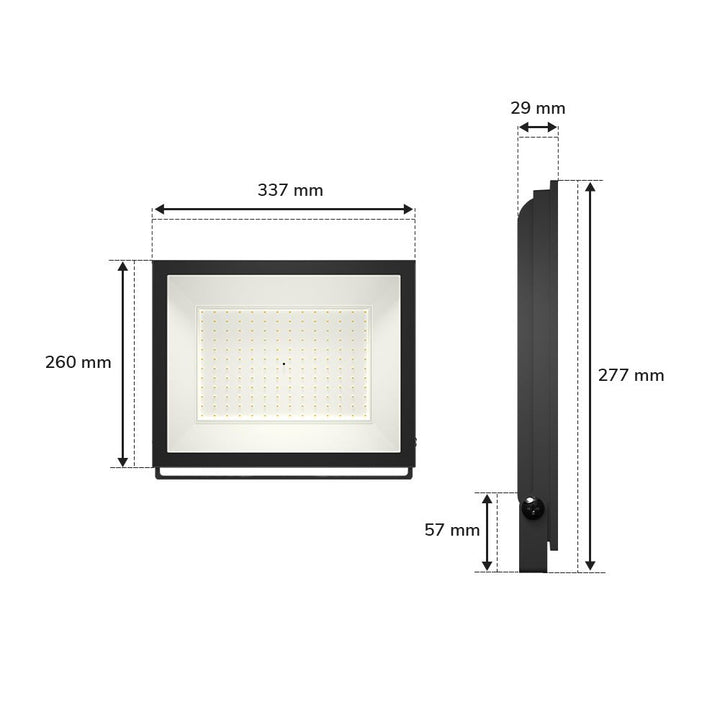 Hoftronic Lumos LED Breedstraler Kantelbaar IP65