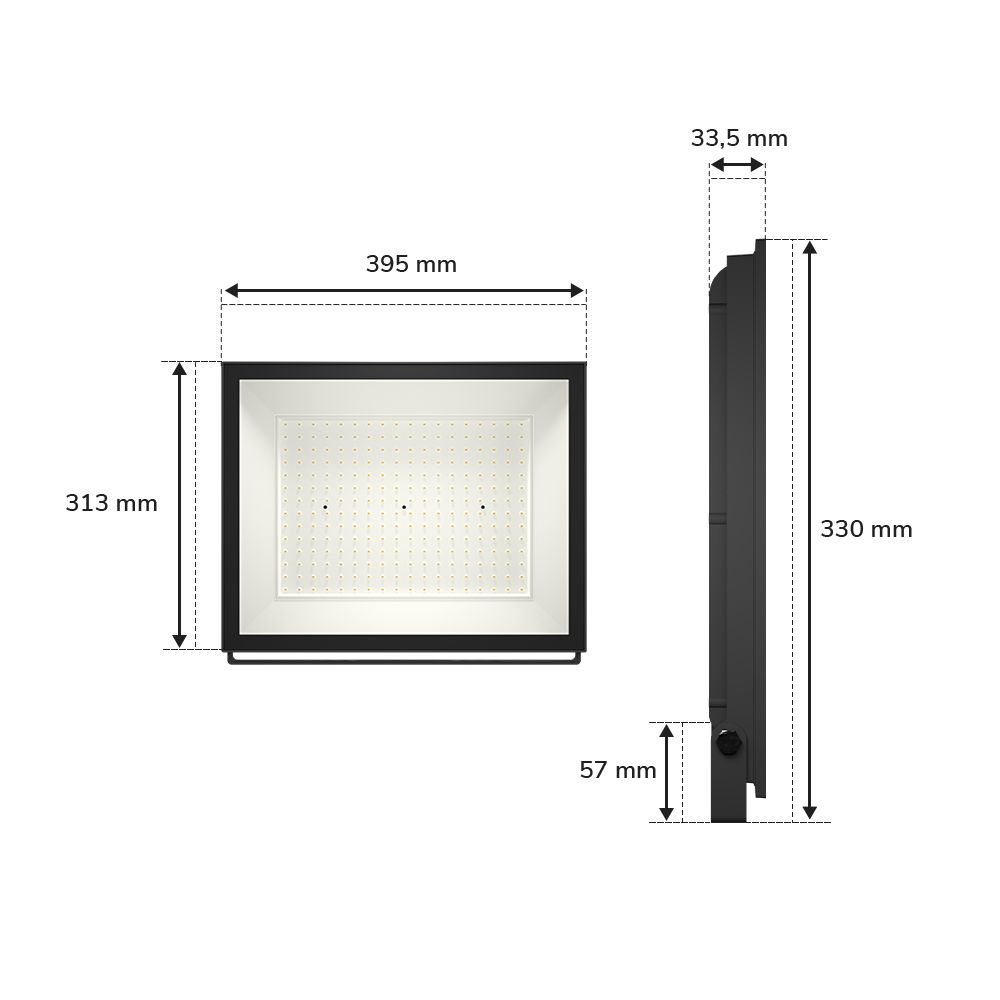 Hoftronic Lumos LED Breedstraler Kantelbaar IP65