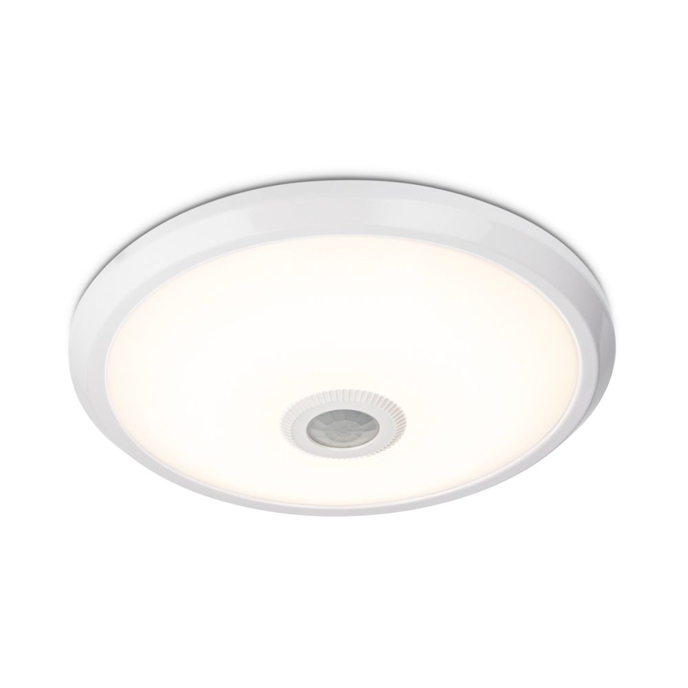 Hoftronic LED Plafondlamp met Bewegingssensor IP20 12W 1160lm Ø29cm Wit