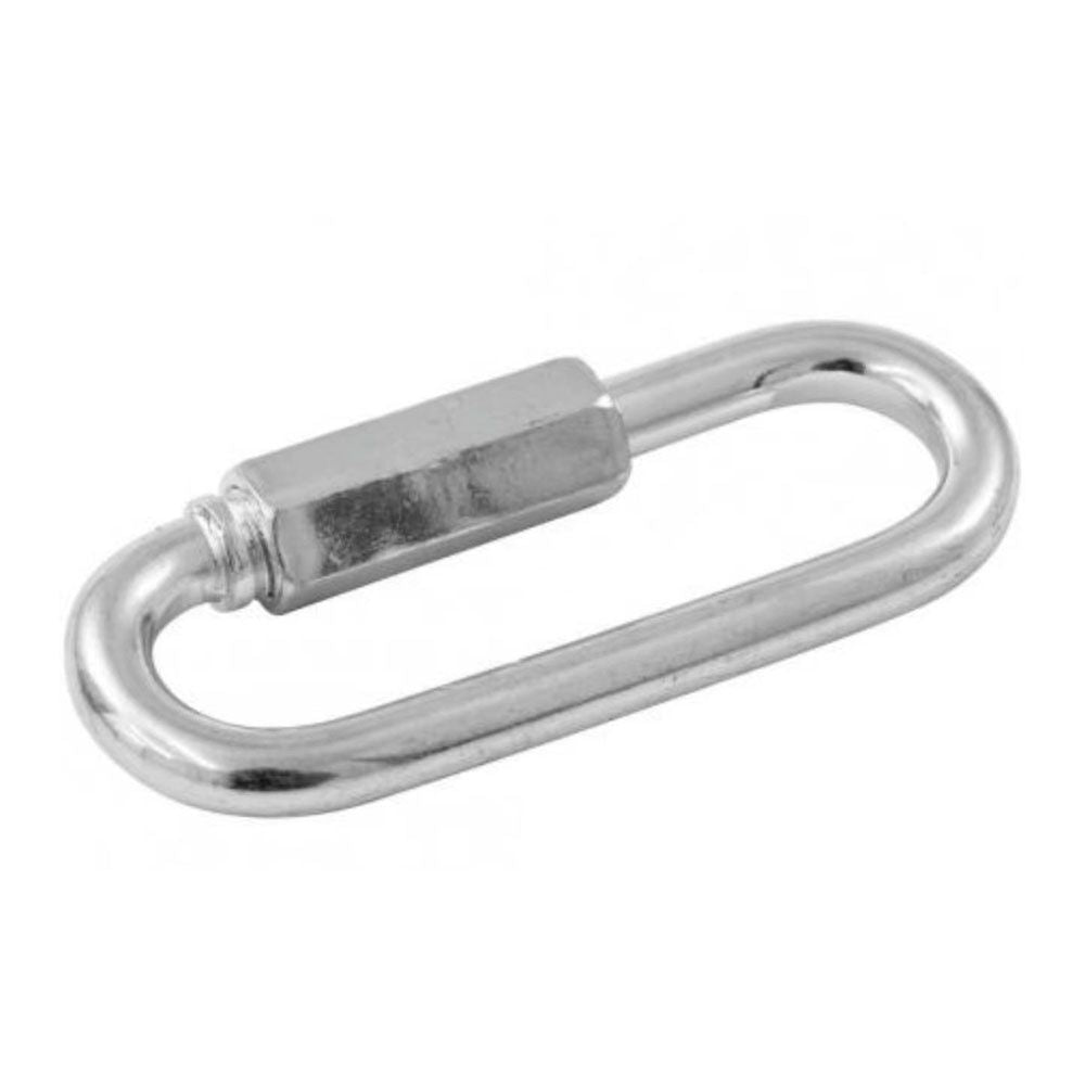 Hoftronic Karabijnhaak RVS met Schroefsluiting Zilver