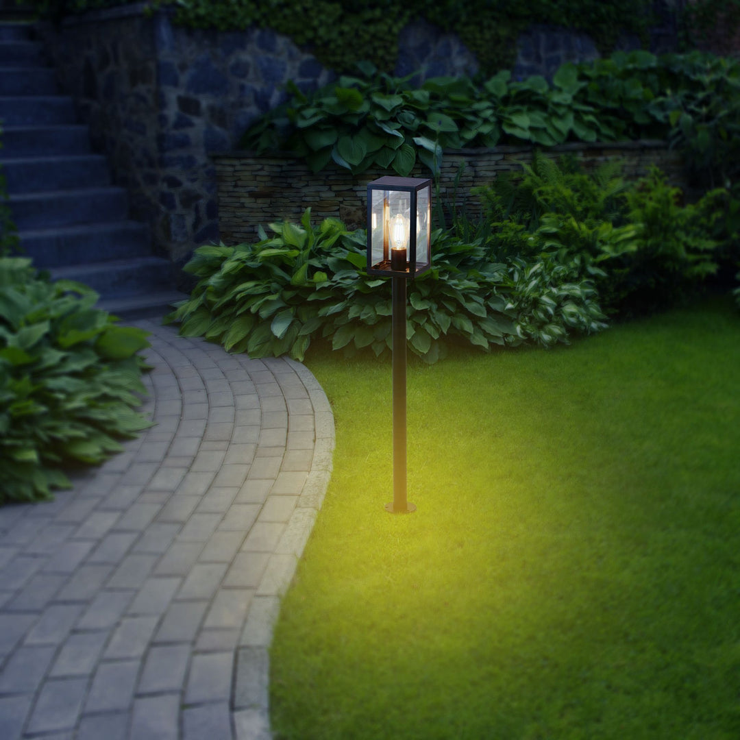 Hoftronic Casey LED Tuinlantaarn IP44 8W 620lm 3000K E27 100cm