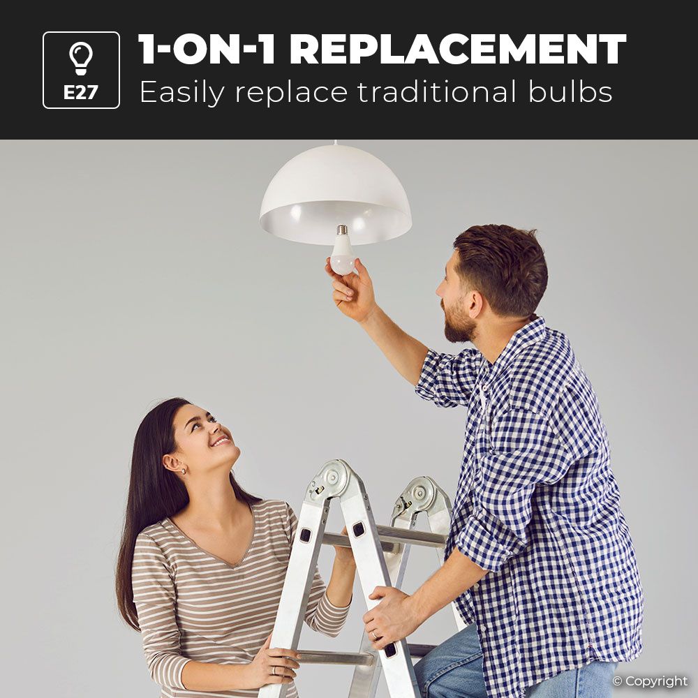 Hoftronic G45 LED Lamp E27 IP20 4.8W 470lm