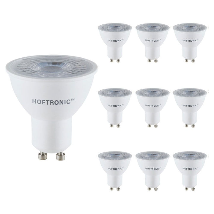 Hoftronic LED Spot GU10 IP20 4.5W 345lm 10-Pack