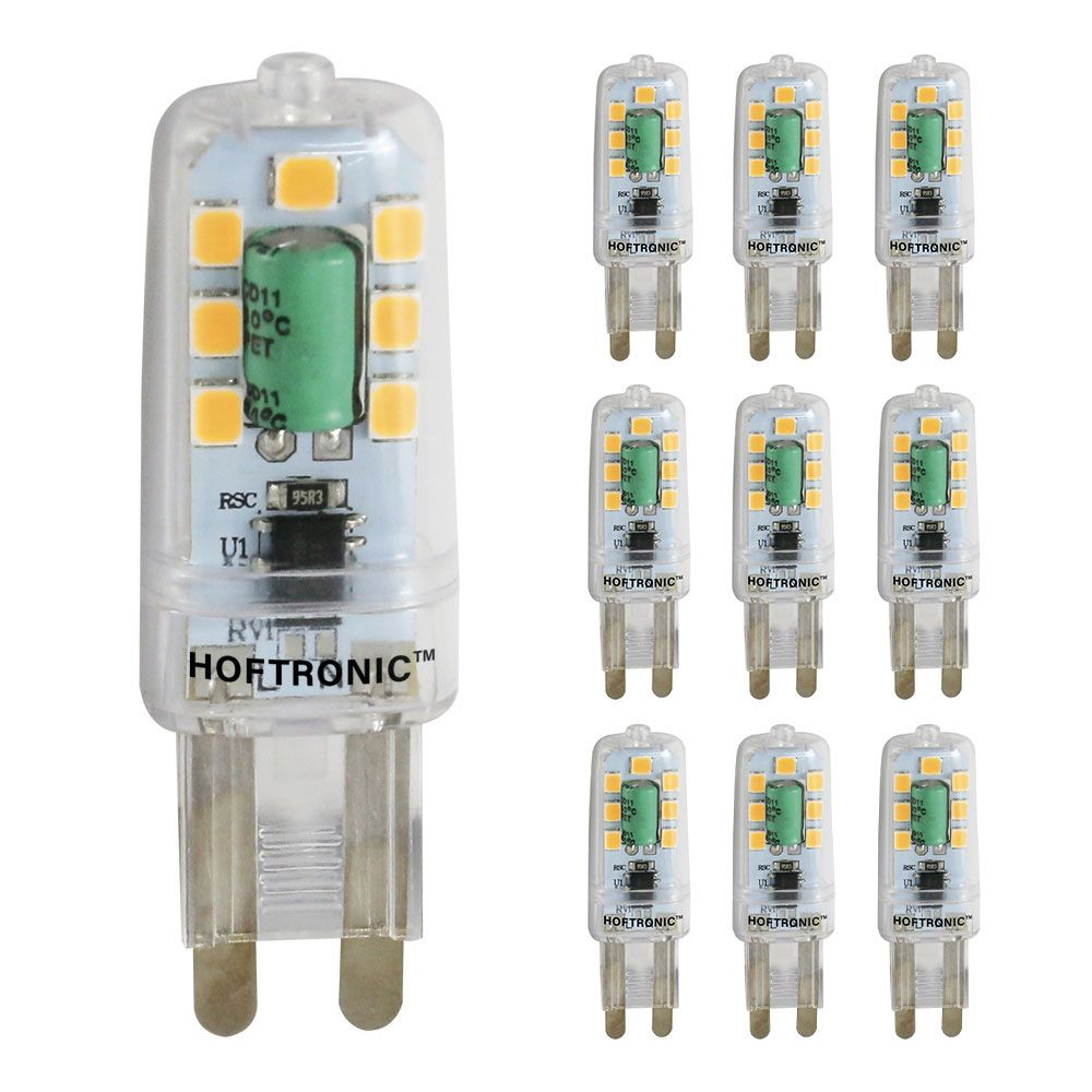 Hoftronic G9 LED Capsule Lamp IP20 2.2W 200lm G9 10-Pack