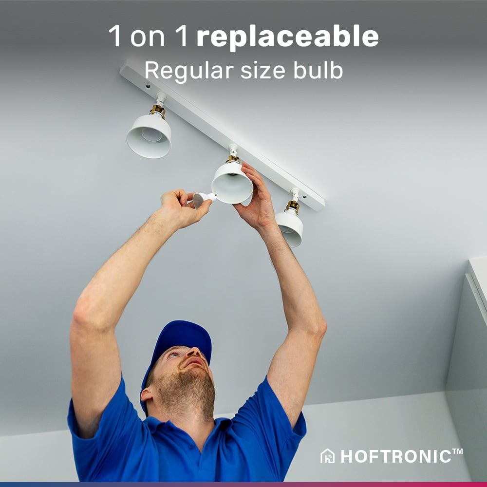 Hoftronic Smart LED Spot IP20 4.5W 350lm RGBWW GU10 Set van 10