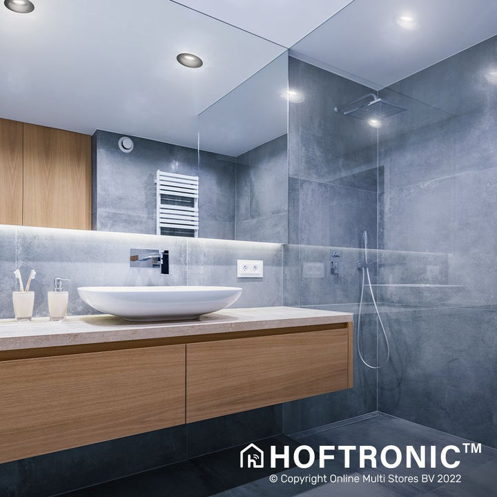 Hoftronic Rio LED Inbouwspot Armatuur IP65 GU10 6-Lichts