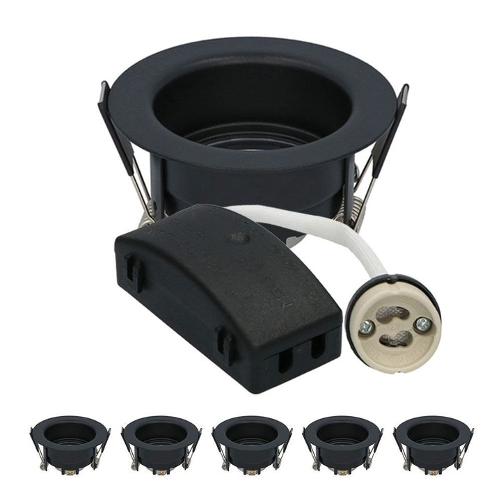 Hoftronic Rio LED Inbouwspot Armatuur IP65 GU10 Rond Set van 6