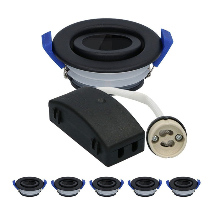 Hoftronic Peru LED Inbouwspot Kantelbaar IP65 GU10 85mm 6-Pack