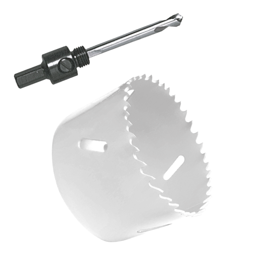 Hoftronic Gatenzaag Ø28mm Bi-Metaal Incl. 3/8" Adapter en Centreerboor