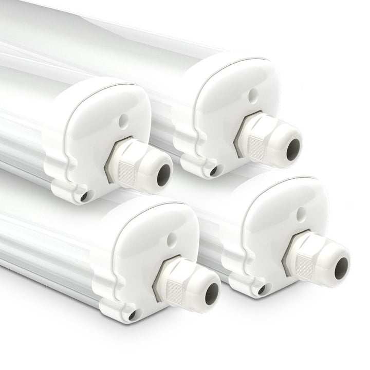 Hoftronic S-Series LED TL Buis Armatuur IP65 36W 4320lm 6500K 120cm 4-Pack