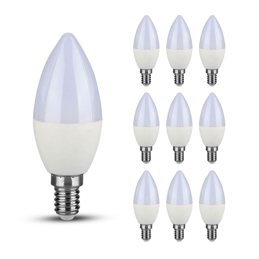 Hoftronic LED Lamp IP20 3.7W 320lm 3000K E14 10-Pack