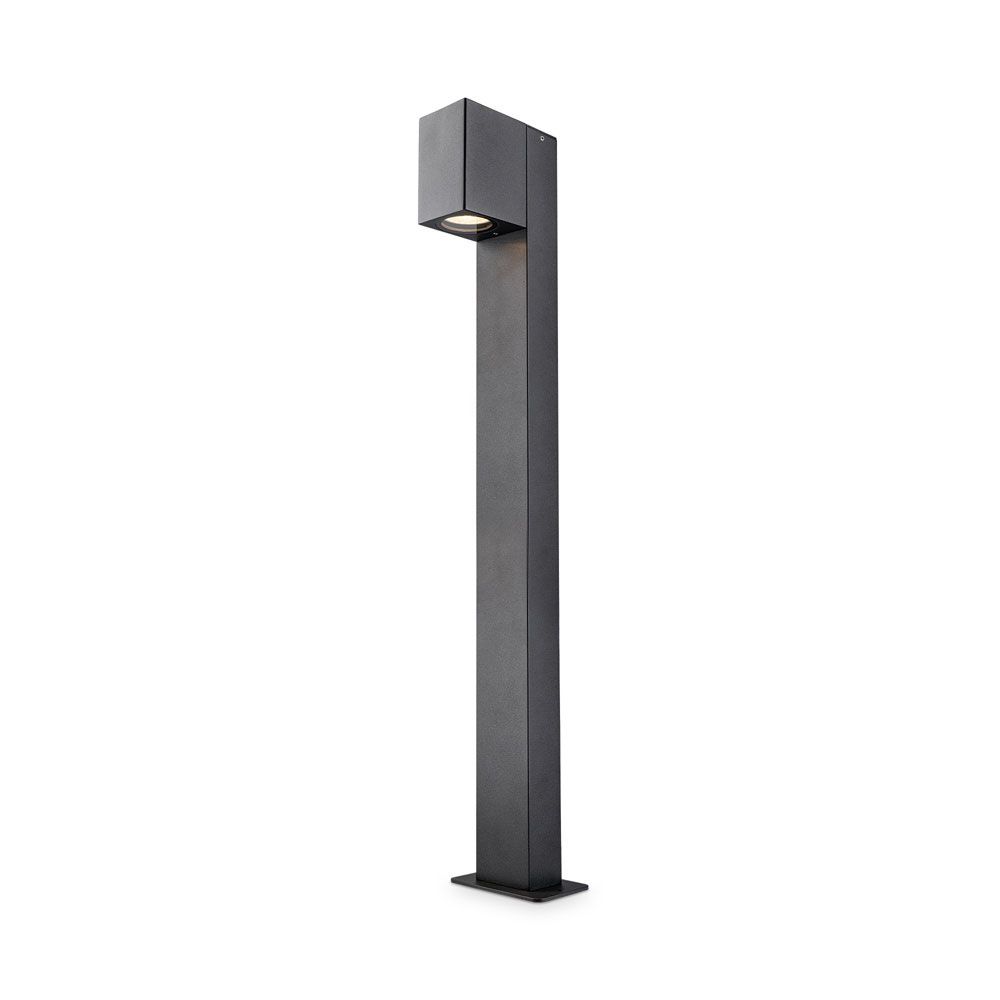 Hoftronic Marion LED Sokkellamp Buiten IP65 GU10 Max 7W Zwart