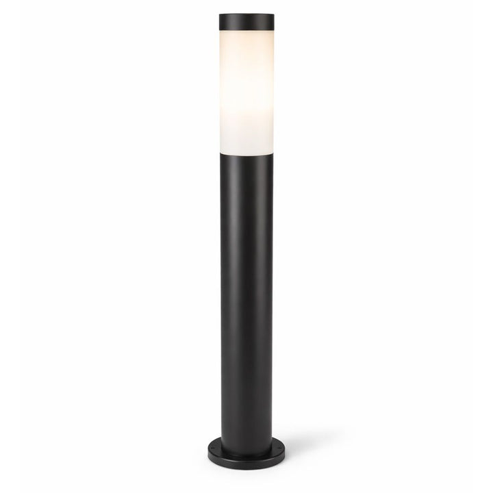 Hoftronic Dally LED Sokkellamp IP44 E27 Zwart 80cm