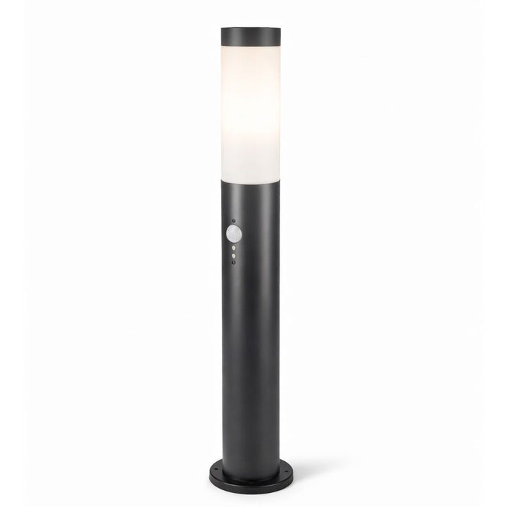 Hoftronic Dally LED Sokkellamp IP44 E27 80 cm Zwart