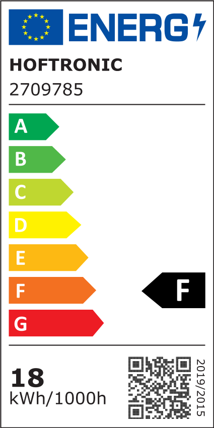 Hoftronic C-Series LED Plafondlamp IP54 18W 1830lm 4000K Wit