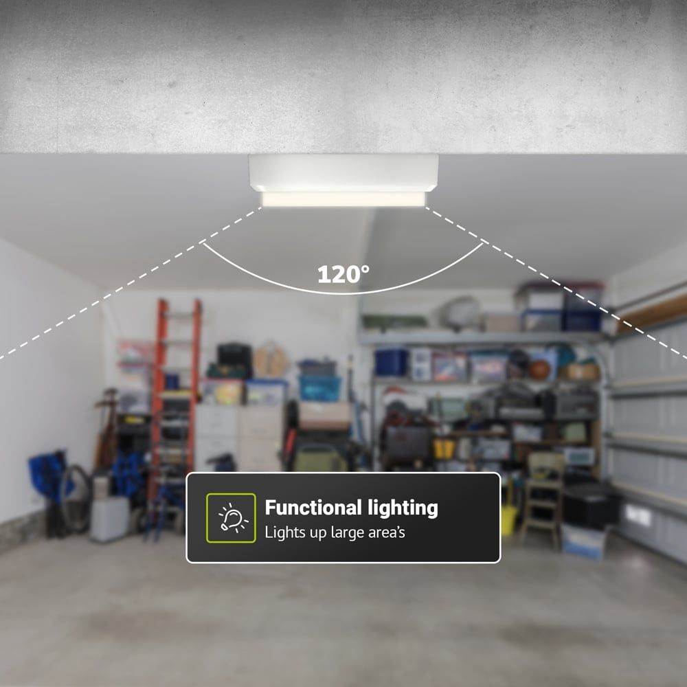 Hoftronic C-Series LED Plafondlamp IP54 18W 1830lm 4000K Wit